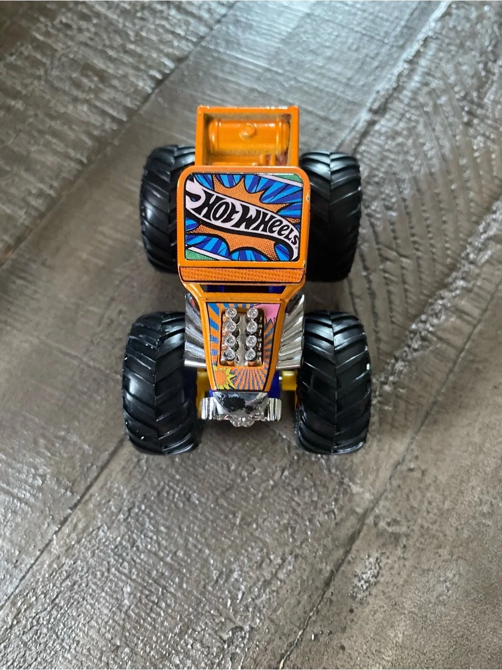 Hot Wheels Monster Jam Boom Wham Crush Truck 1:64 Scale Diecast Collectible Toy